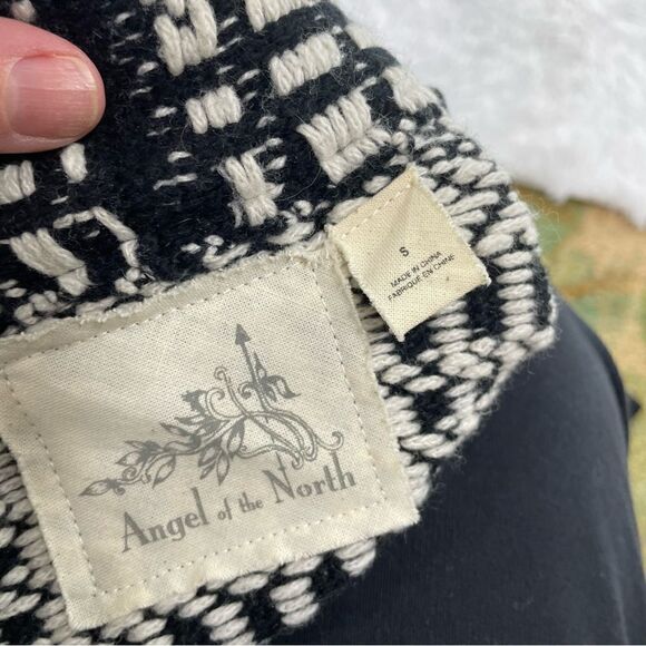 Anthropologie Angel Of The North Roenne Wool Blend Cardigan Vest - Picture 8 of 9